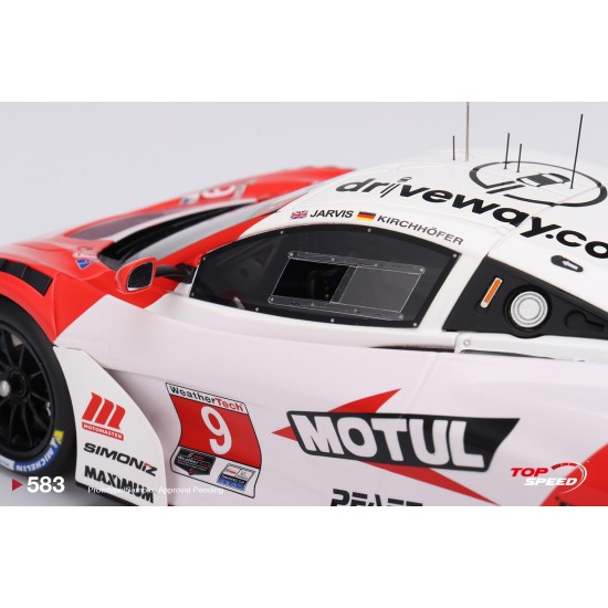 1/18 MCLAREN 720 GT3 EVO NO.9 PFAFF MOTORSPORT 2024 IMSA MOTUL COURSE DE MONTEREY