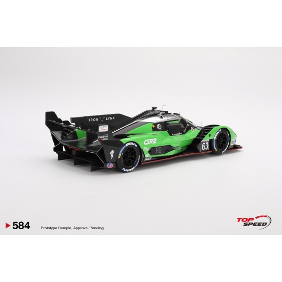 1/18 LAMBORGHINI SC63 NO.63 IRON LYNX 2024 IMSA SEBRING 12 HRS