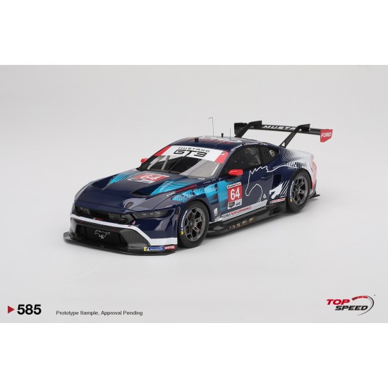 1/18  FORD MUSTANG GT3 NO.64 FORD MULTIMATIC MOTORSPORTS 2024 IMSA DAYTONA 24 HRS