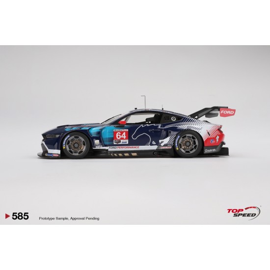 1/18  FORD MUSTANG GT3 NO.64 FORD MULTIMATIC MOTORSPORTS 2024 IMSA DAYTONA 24 HRS