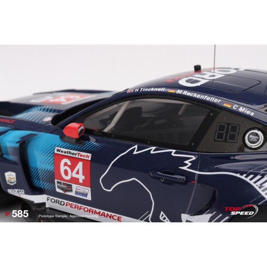 1/18  FORD MUSTANG GT3 NO.64 FORD MULTIMATIC MOTORSPORTS 2024 IMSA DAYTONA 24 HRS