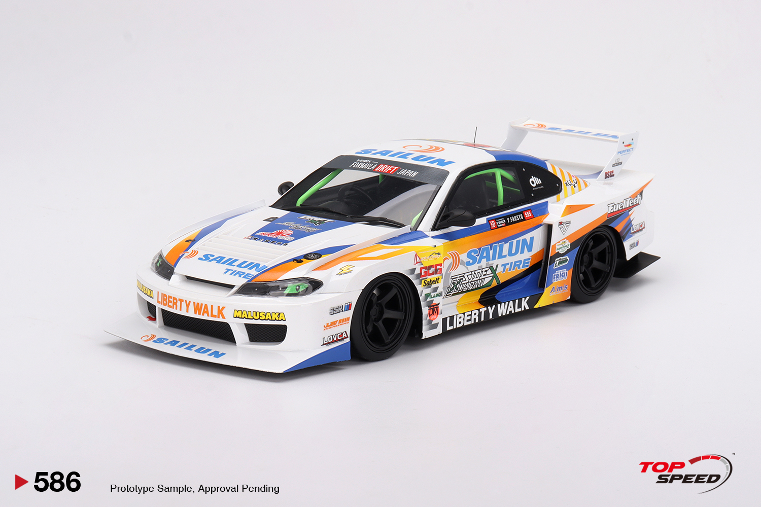1/18 NISSAN LB-SUPER SILHOUETTE S15 SILVIA NO.555 2023 FORMULA