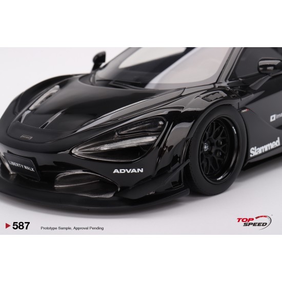 1/18 MCLAREN 720S LB WORKS BLACK TAS 2024