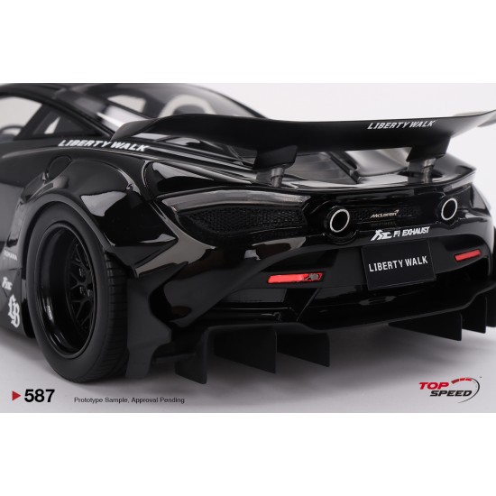 1/18 MCLAREN 720S LB WORKS BLACK TAS 2024