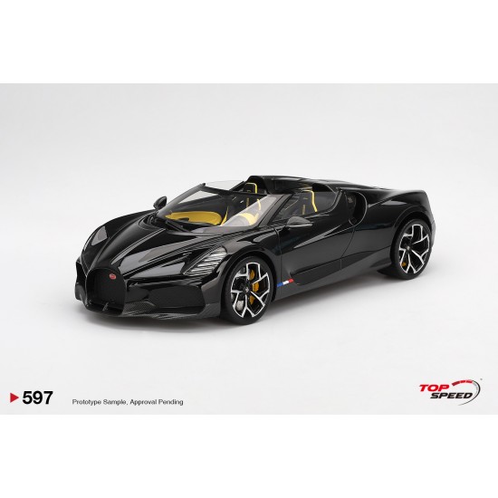 1/18 BUGATTI W16 MISTRAL BLACK