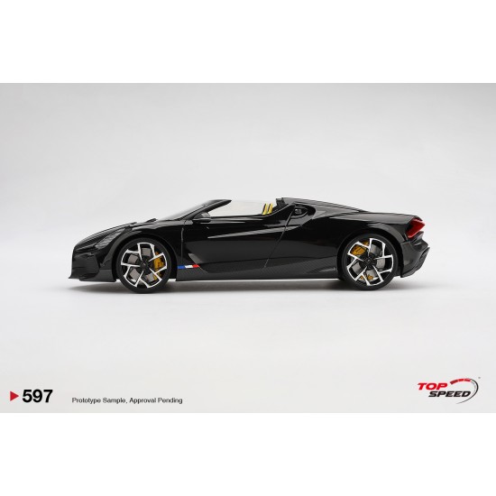 1/18 BUGATTI W16 MISTRAL BLACK