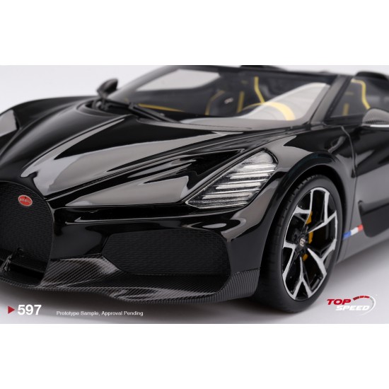 1/18 BUGATTI W16 MISTRAL BLACK