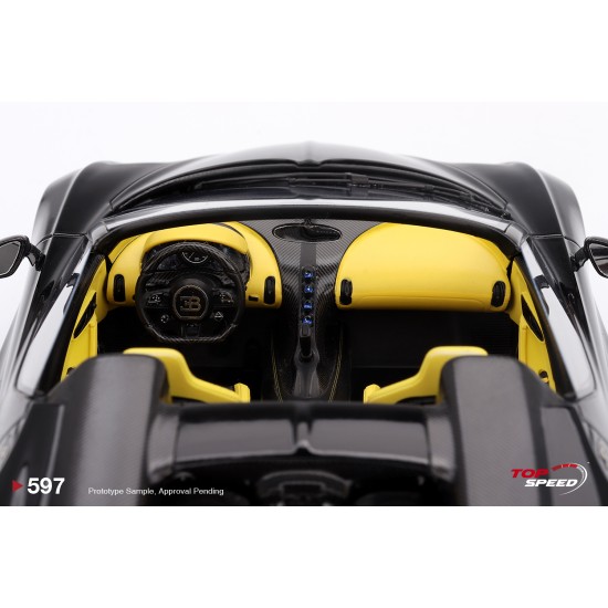 1/18 BUGATTI W16 MISTRAL BLACK