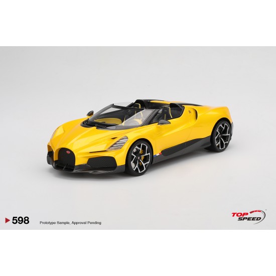 1/18 BUGATTI W16 MISTRAL YELLOW