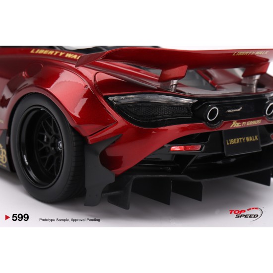 1/18 MCLAREN 720S LB WORKS GEM RED