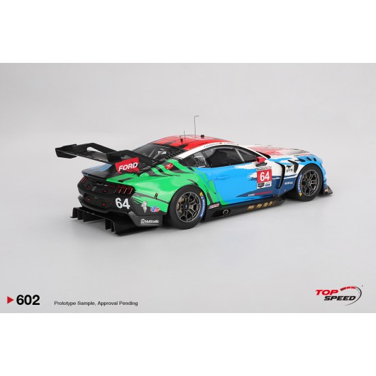 1/18 FORD MUSTANG GT3 NO.64 FORD MULTIMATIC MOTORSPORTS 2024 IMSA LAGUNA SECA