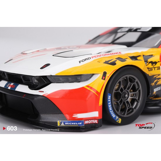1/18 FORD MUSTANG GT3 NO.65 FORD MULTIMATIC MOTORSPORTS 2024 IMSA LAGUNA SECA
