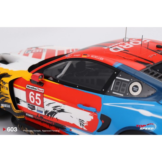 1/18 FORD MUSTANG GT3 NO.65 FORD MULTIMATIC MOTORSPORTS 2024 IMSA LAGUNA SECA