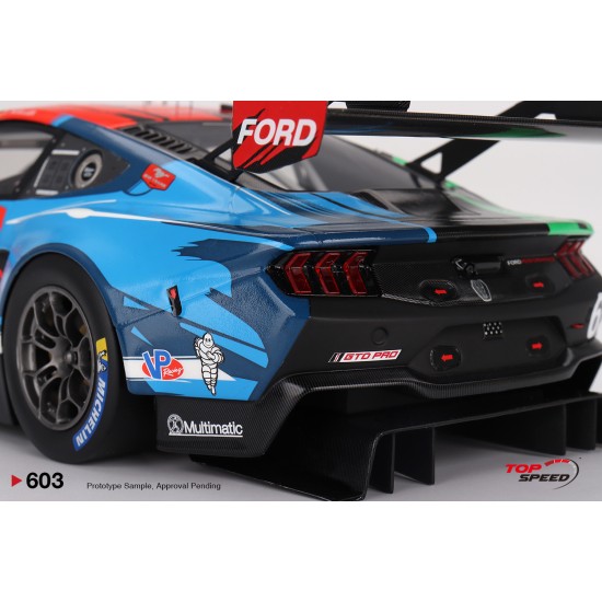 1/18 FORD MUSTANG GT3 NO.65 FORD MULTIMATIC MOTORSPORTS 2024 IMSA LAGUNA SECA