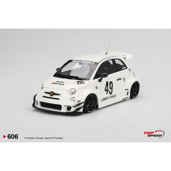 1/18 LB-WORKS X ABAS WORKS ABRATH 595 GARA WHITE