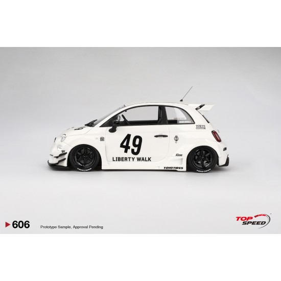 1/18 LB-WORKS X ABAS WORKS ABRATH 595 GARA WHITE