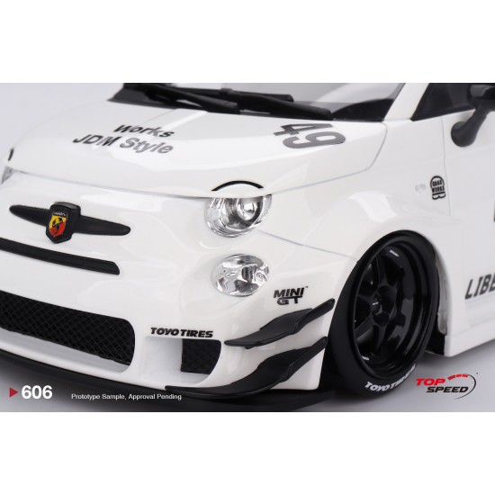 1/18 LB-WORKS X ABAS WORKS ABRATH 595 GARA WHITE