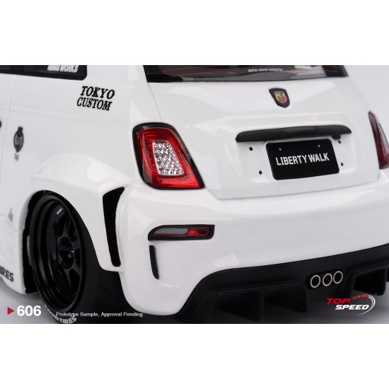 1/18 LB-WORKS X ABAS WORKS ABRATH 595 GARA WHITE