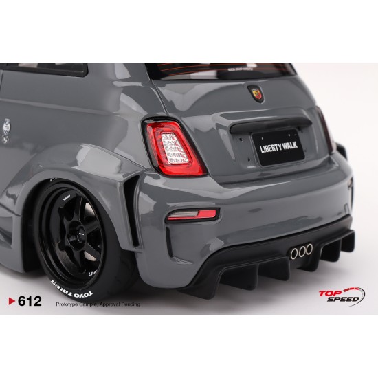 1/18 ABARTH LB-WORKS X ABAS WORKS 595 GREY