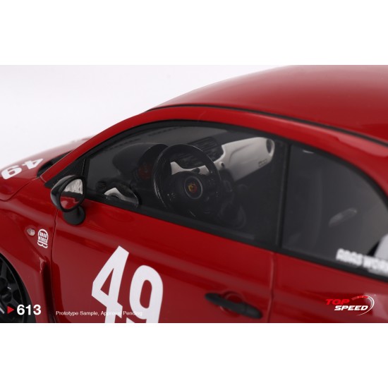 1/18 ABARTH LB-WORKS X ABAS WORKS 595 RED