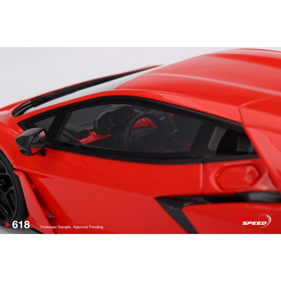 1/18 LAMBORGHINI REVUELTO ARANCIO DAC LUCIDO