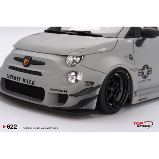 1/18 ABARTH 595 LB-WORKS X ABAS WORKS FIGHTERS