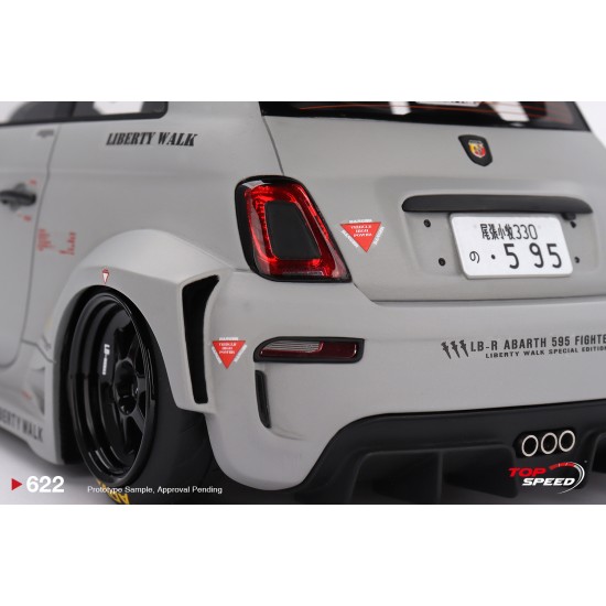 1/18 ABARTH 595 LB-WORKS X ABAS WORKS FIGHTERS