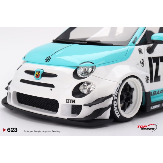 1/18 ABARTH 595 LB-WORKS X ABAS WORKS IZTK