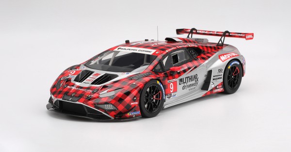 1/18 LAMBORGHINI HURACAN GT3 EVO2 NO.9 PFAFF MOTORSPORTS 2025 IMSA