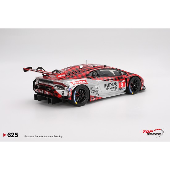 1/18 LAMBORGHINI HURACAN GT3 EVO2 NO.9 PFAFF MOTORSPORTS IMSA SEBRING 12 HRS