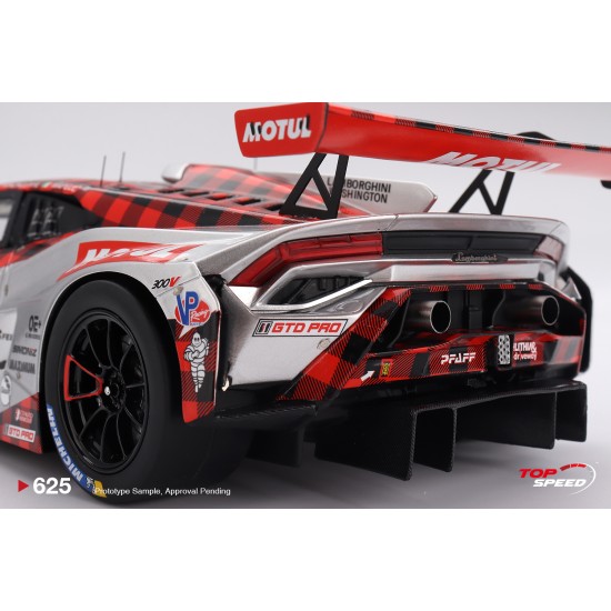 1/18 LAMBORGHINI HURACAN GT3 EVO2 NO.9 PFAFF MOTORSPORTS IMSA SEBRING 12 HRS