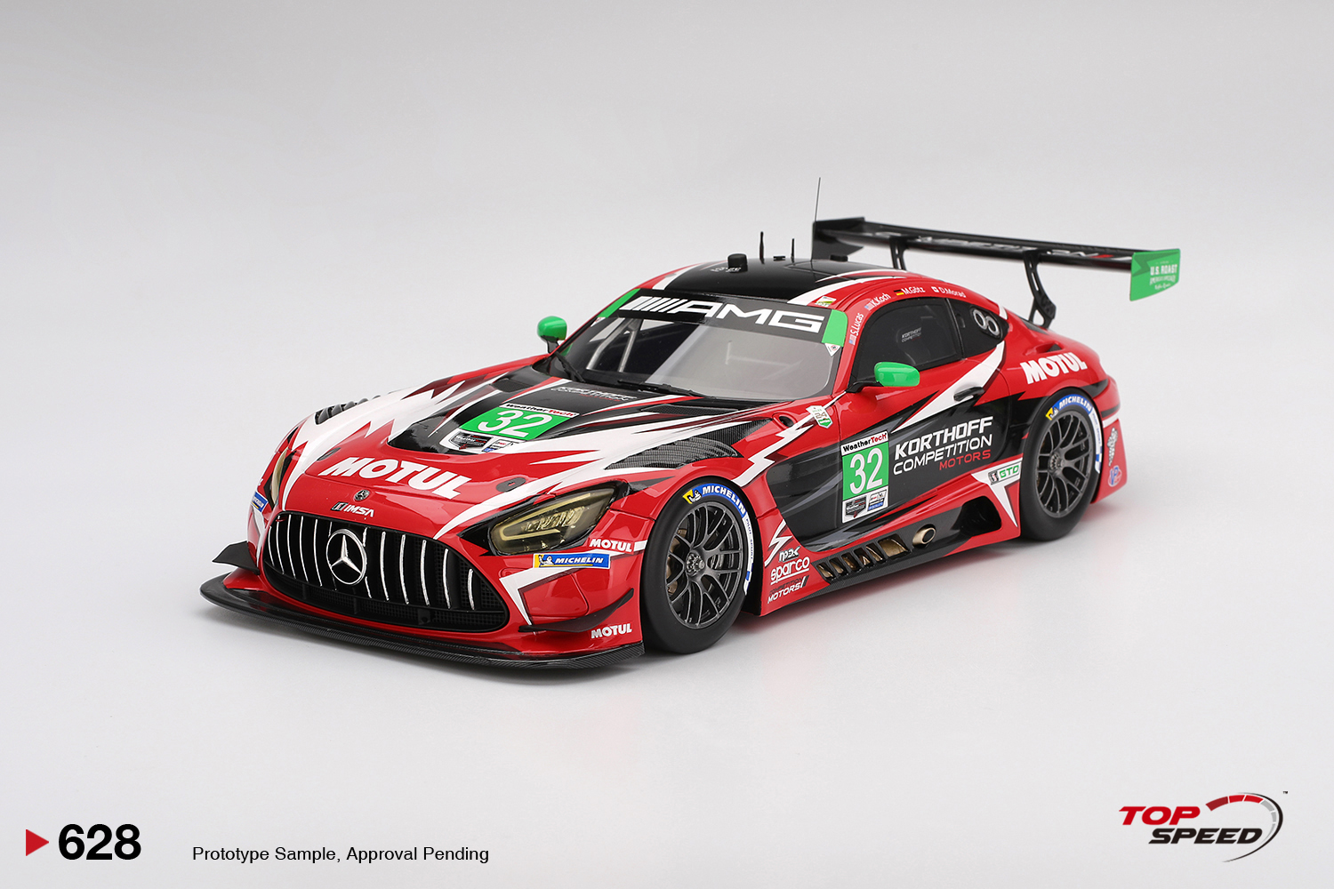 1/18 MERCEDES-AMG GT3 EVO NO.32 KORTHOFF COMPETITION MOTORS 2025