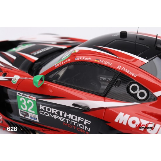1/18 MERCEDES-AMG GT3 EVO NO.32 KORTHOFF COMPETITION MOTORS 2025 IMSA DAYTONA 24 HRS