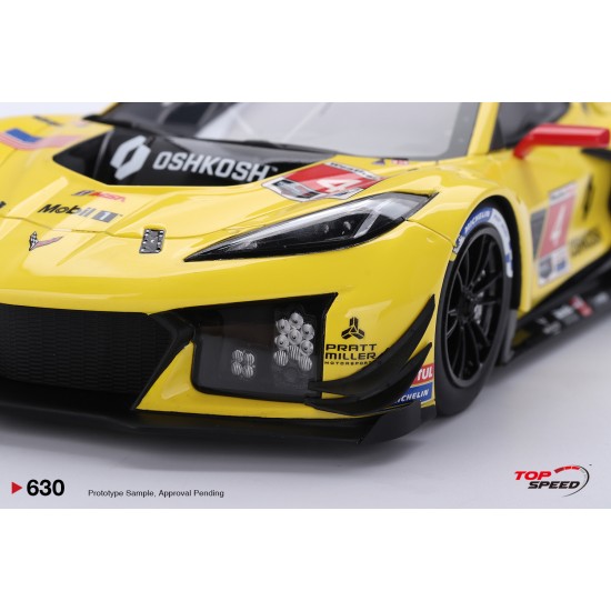 1/18 CHEVROLET CORVETTE Z06 GT3.R NO.4 CORVETTE RACING BY PRATT MILLER MOTORSPORTS 2025 IMSA DAYTONA 24 HRS