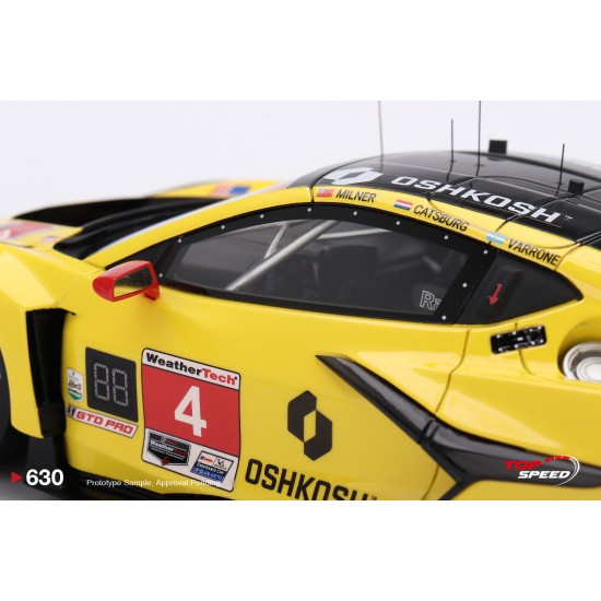 1/18 CHEVROLET CORVETTE Z06 GT3.R NO.4 CORVETTE RACING BY PRATT MILLER MOTORSPORTS 2025 IMSA DAYTONA 24 HRS