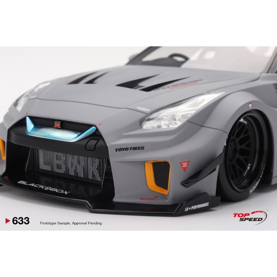 1/18 NISSAN LB-SILHOUETTE WORKS GT 35GT-RR VER.1 MATT GREY