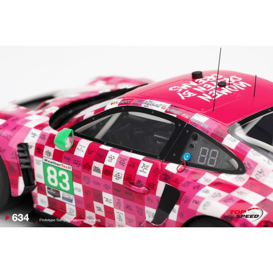 1/18 PORSCHE 911 GT3 R (992) NO.83 IRON DAMES 2025 IMSA DAYTONA 24 HRS