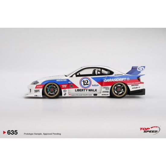 1/18 NISSAN LB-SUPER SILHOUETTE S15 SILVIA GARASIDRIFT X LBWK 2025