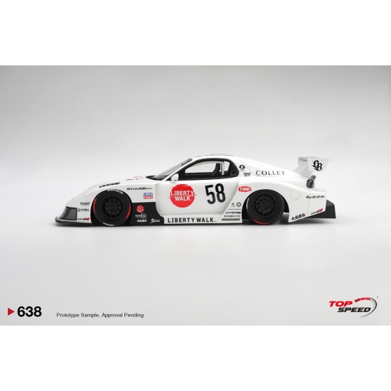 1/18 MAZDA RX-7 LB-HINOMARU