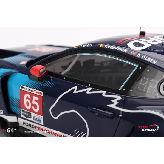 1/18 FORD MUSTANG GT3 NO.65 FORD MULTIMATIC MOTORSPORTS 2025 IMSA DAYTONA 24 HRS CLASS WINNER