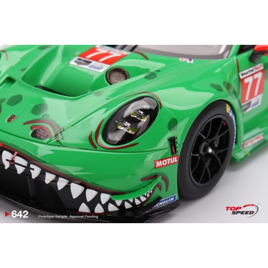 1/18 PORSCHE 911 GT3 R (992) NO.77 AO RACING 2025 IMSA DAYTONA 24 HRS