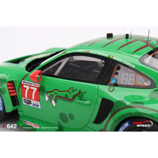 1/18 PORSCHE 911 GT3 R (992) NO.77 AO RACING 2025 IMSA DAYTONA 24 HRS
