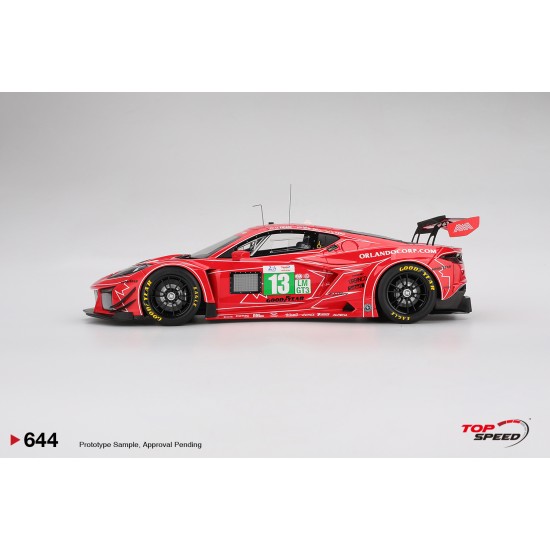 1/18 CHEVROLET CORVETTE Z06 GT3.R NO.13 AWA RACING 2025 LE MANS 24 HRS