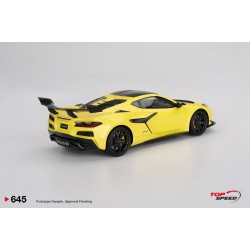 1/18 CHEVROLET CORVETTE ZR1 ACCELERATE YELLOW