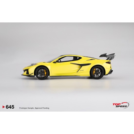 1/18 CHEVROLET CORVETTE ZR1 ACCELERATE YELLOW