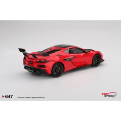 1/18 CHEVROLET CORVETTE ZR1 TORCH RED