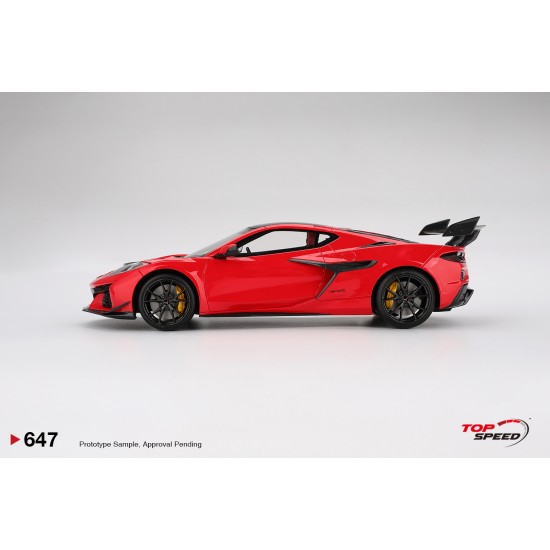 1/18 CHEVROLET CORVETTE ZR1 TORCH RED