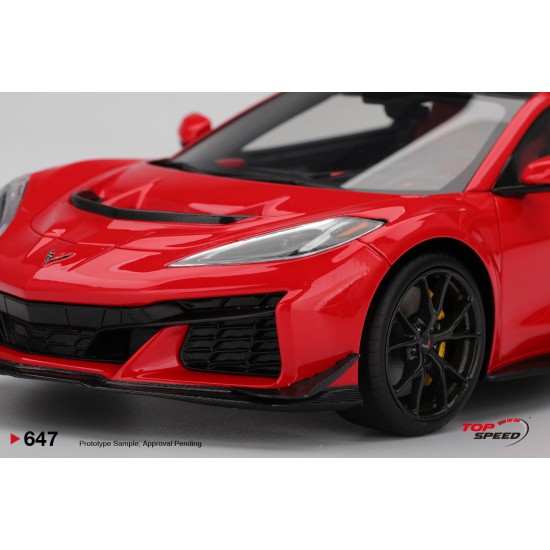 1/18 CHEVROLET CORVETTE ZR1 TORCH RED