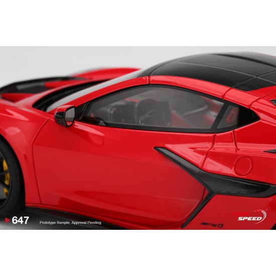 1/18 CHEVROLET CORVETTE ZR1 TORCH RED