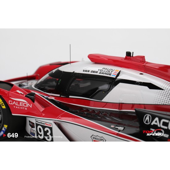 1/18 ACURA ARX-06 NO.93 ACURA MEYER SHANK RACING 2025 IMSA SEBRING 12 HRS